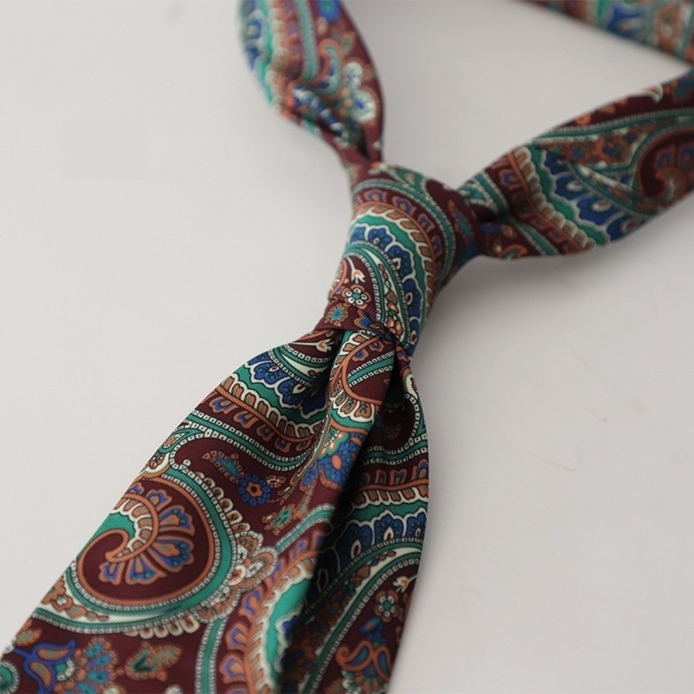 Men Formal Wear With Tie - New Elegant Paisley Necktie Formal Polyester
