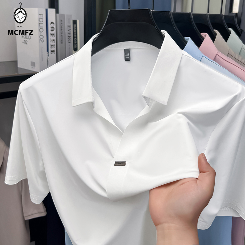 Men Formal Wear Summer - Simple Hidden Bar Fastener Mens Flat