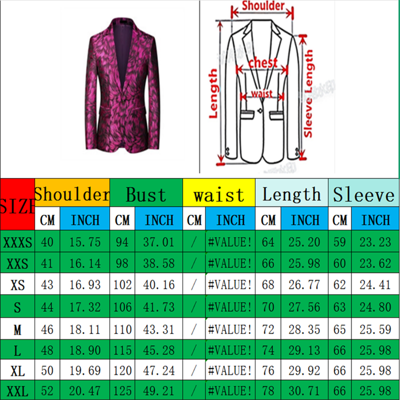 Red men's long-sleeved suit ja - Men Formal Wear Red ulasan dan harga