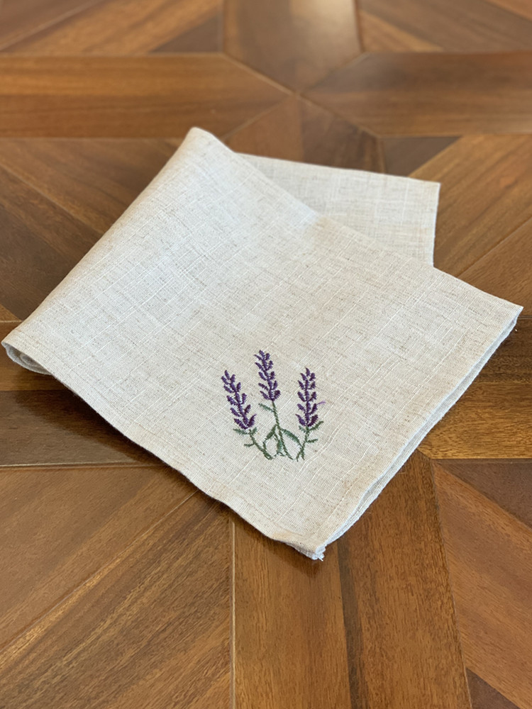 Hemstitch Napkin/Placemat Prov - Monogrammed Handkerchief ulasan dan harga