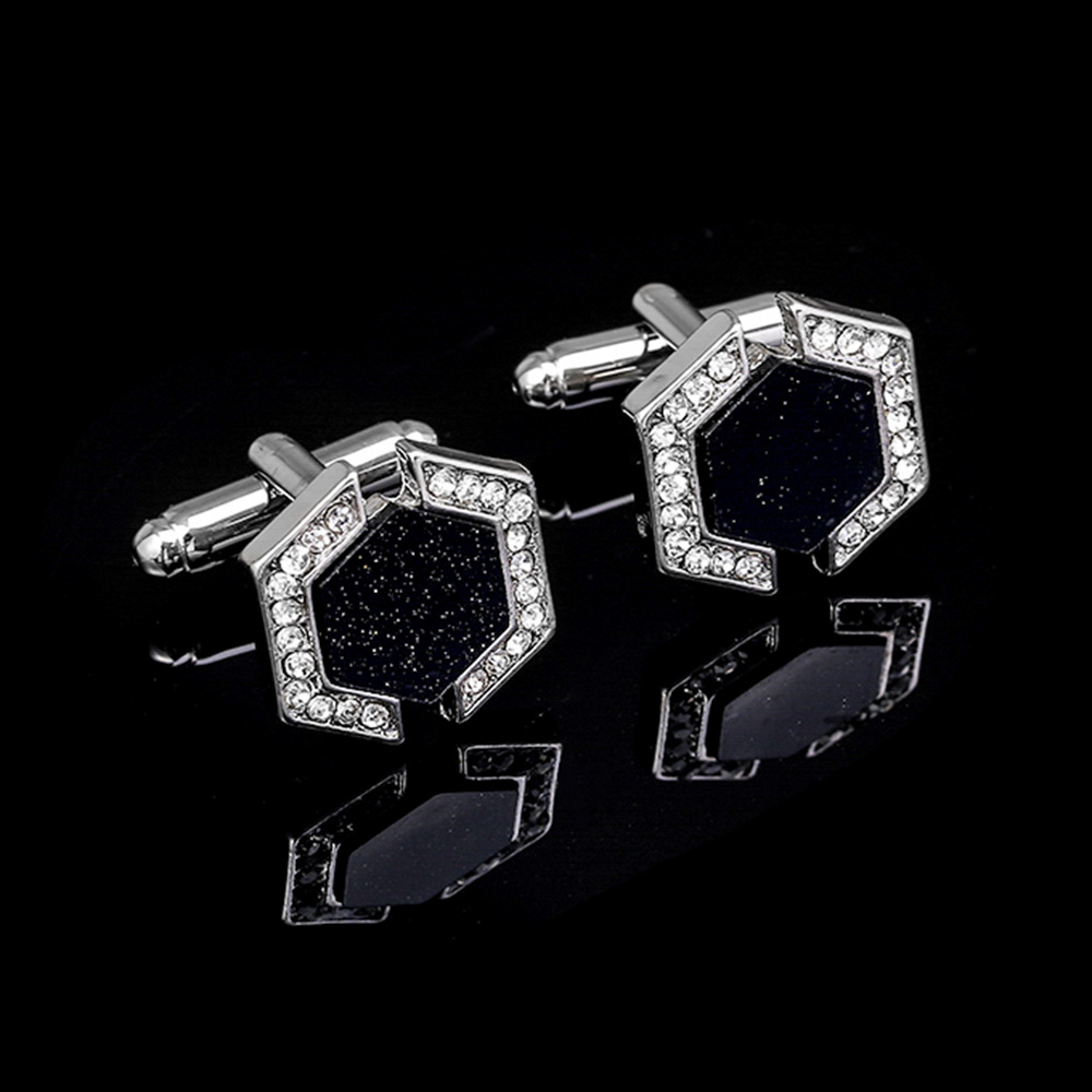 1PCS Starry Sky Geometric Hexa - Men Formal Wear With Tie ulasan dan harga
