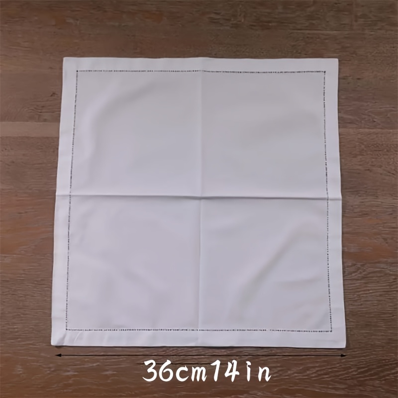 Luxury Square Napkin For Dinin - Monogrammed Handkerchief ulasan dan harga