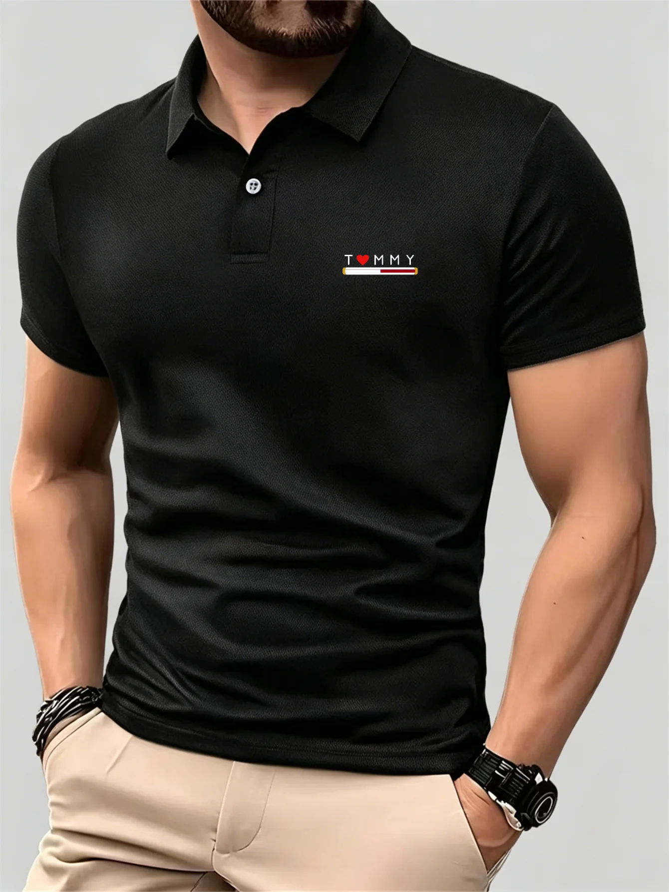 New Breathable Short Sleeve Bu - Young Men Formal Wear ulasan dan harga