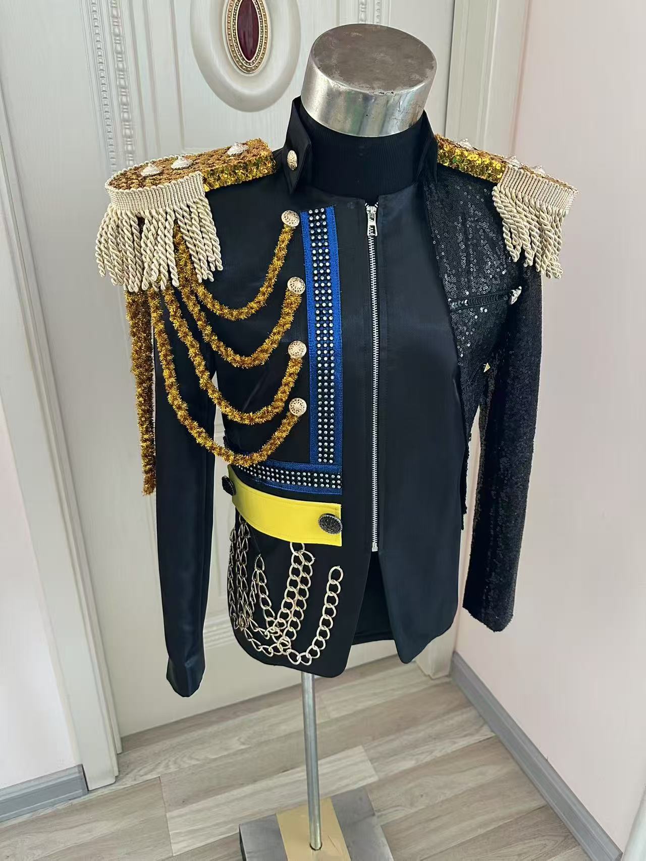 New Men Tassel Royal Jacket We - Men Formal Wear For Wedding ulasan dan harga