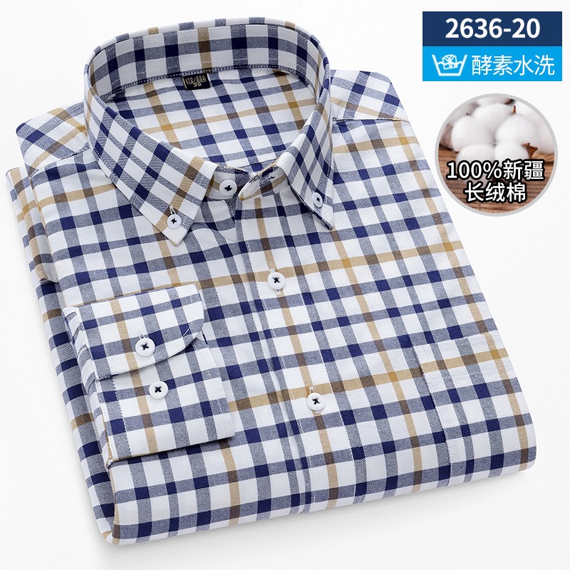 Men's long sleeve shirt pure c - Men Formal Wear Summer ulasan dan harga