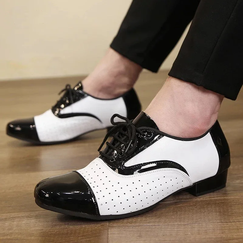 Modern Dance Shoes For Men Sof - Men'S Formal Attire ulasan dan harga