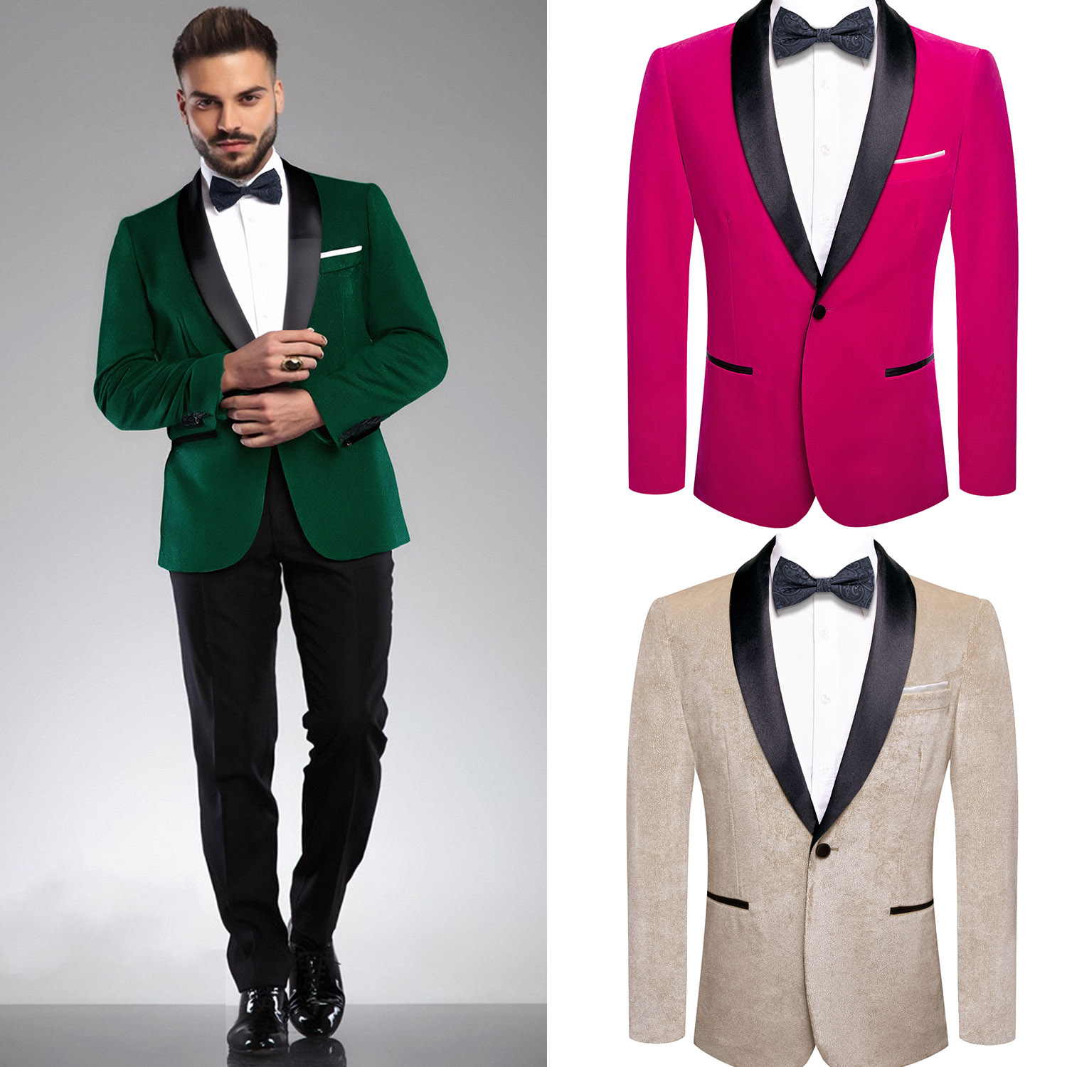 Single Breasted Pattern (Witho - Men Formal Wear Without Suit ulasan dan harga