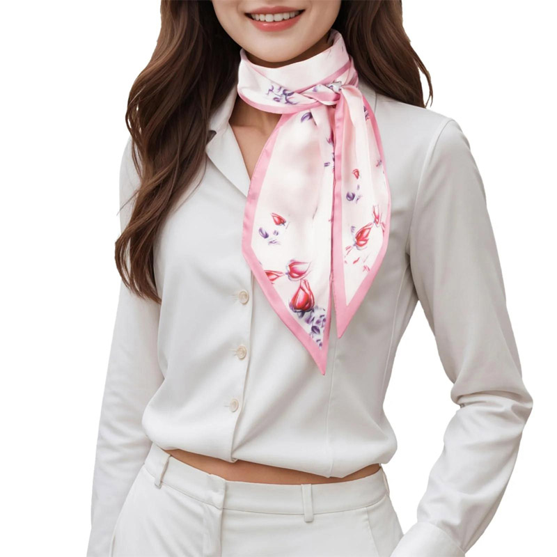 Fashion Stripes Hair Ribbon Sc - Silk Tie Woven ulasan dan harga