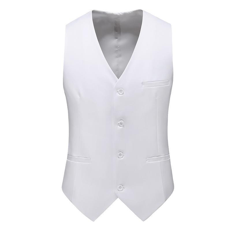 19 Colors Men Vest Solid Color - Young Men Formal Wear ulasan dan harga