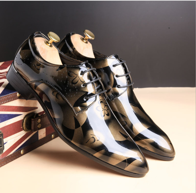 Office Men Dress Shoes Floral  - Men'S Formal Attire ulasan dan harga
