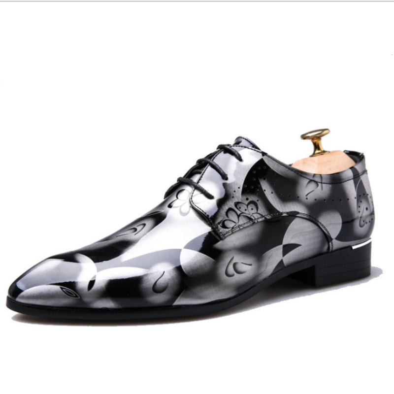 Office Men Dress Shoes Floral  - Men'S Formal Attire ulasan dan harga