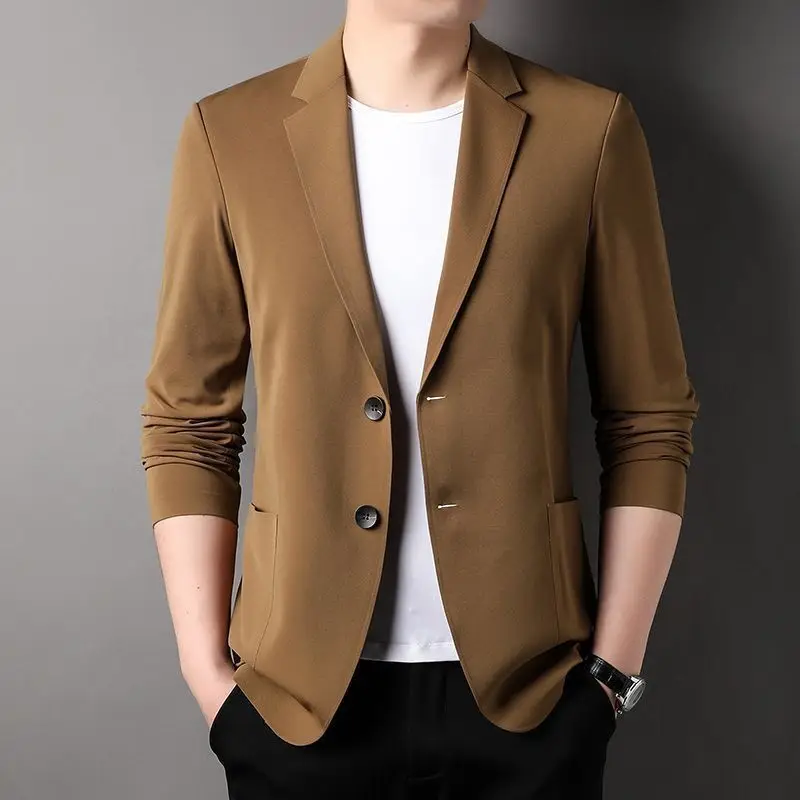New Summer Men Thin Blazers Bu - Men Formal Wear Summer ulasan dan harga