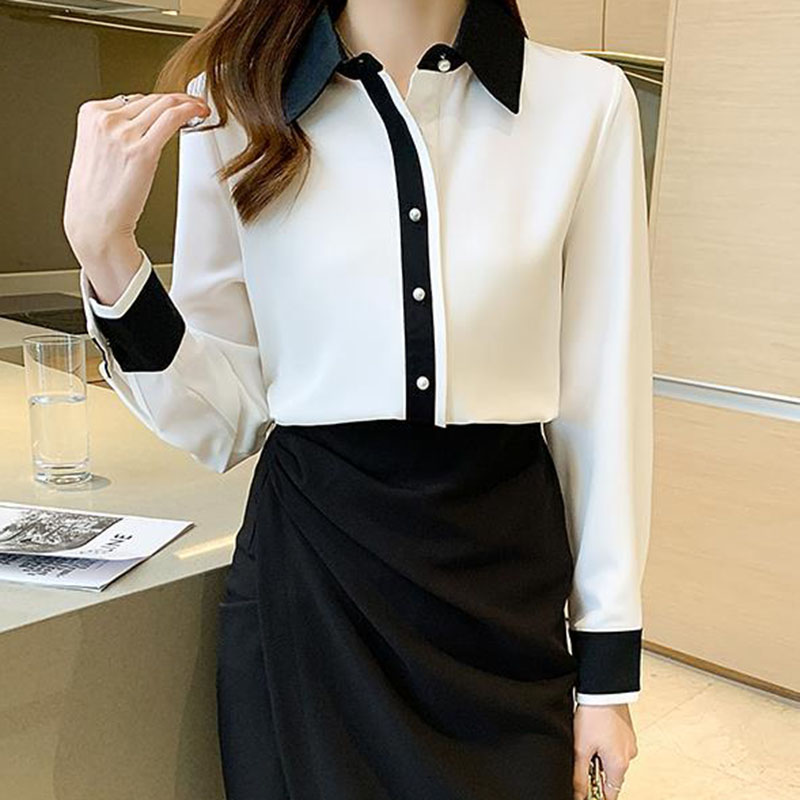 White Chiffon Shirt for Women  - Young Men Formal Wear ulasan dan harga