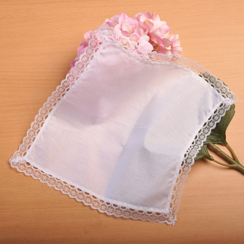 Personalized Lace Handkerchief - Monogrammed Handkerchief ulasan dan harga