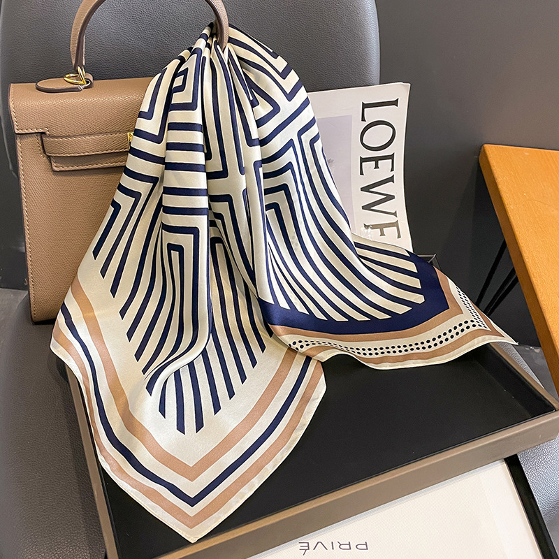 Luxury Brand Neckerchief Sprin - Silk Tie Woven ulasan dan harga