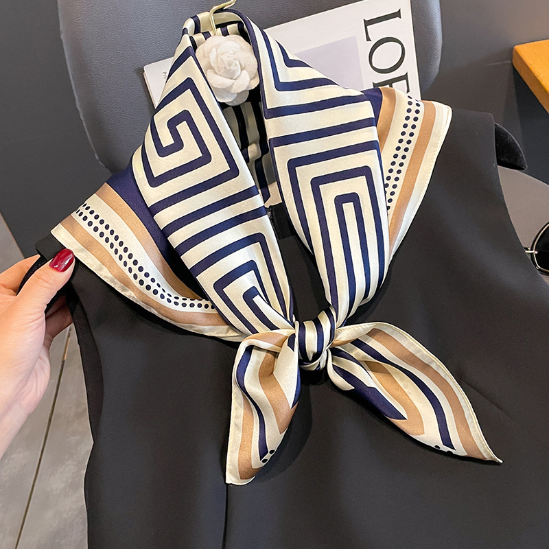 Luxury Brand Neckerchief Sprin - Silk Tie Woven ulasan dan harga
