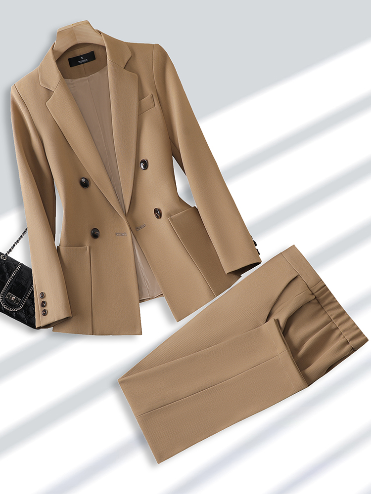 Fashion Ladies Pant Suit Forma - Men Formal Wear Summer ulasan dan harga