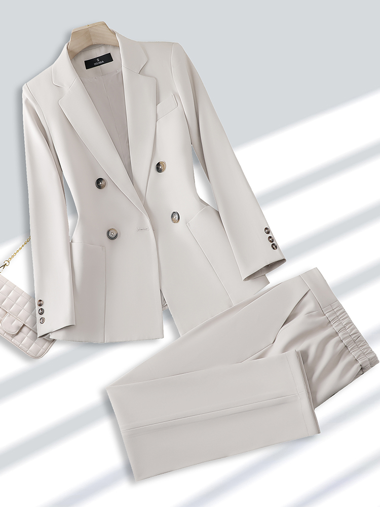 Fashion Ladies Pant Suit Forma - Men Formal Wear Summer ulasan dan harga