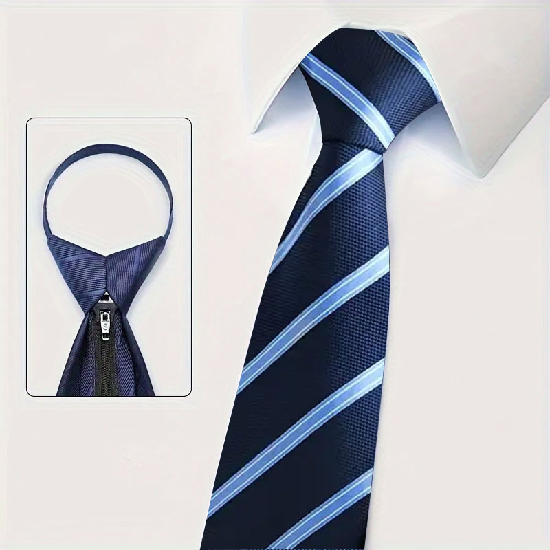 6Pcs Men's Zip Tie Ties 8cm (3 - Men Formal Wear Red ulasan dan harga