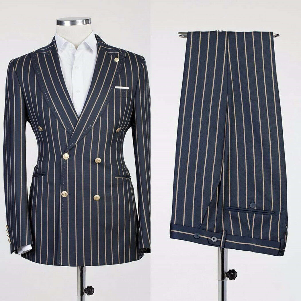 Allingentle Men's Suits Stripe - Young Men Formal Wear ulasan dan harga