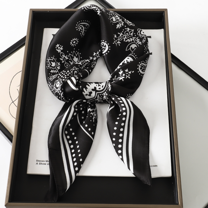 Luxury Brand Silk Square Paisl - Silk Tie Woven ulasan dan harga