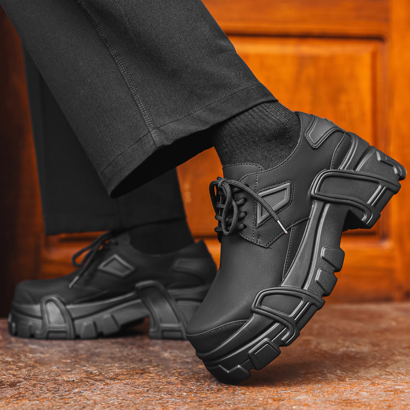 Men Platform Leather Shoes For - Men'S Formal Attire ulasan dan harga