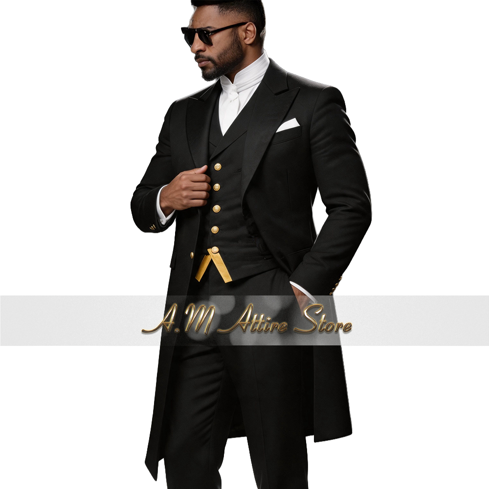 Wedding Suit for Men Blue 3-Pi - Men Formal Wear For Wedding ulasan dan harga
