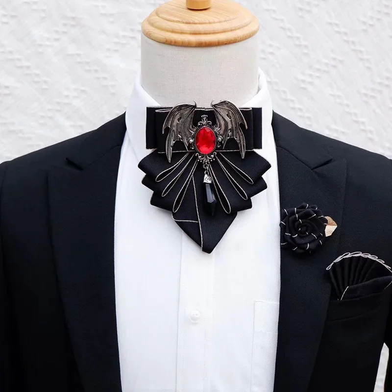Men's Bow Tie Brooch Set Briti - Men Formal Wear With Tie ulasan dan harga
