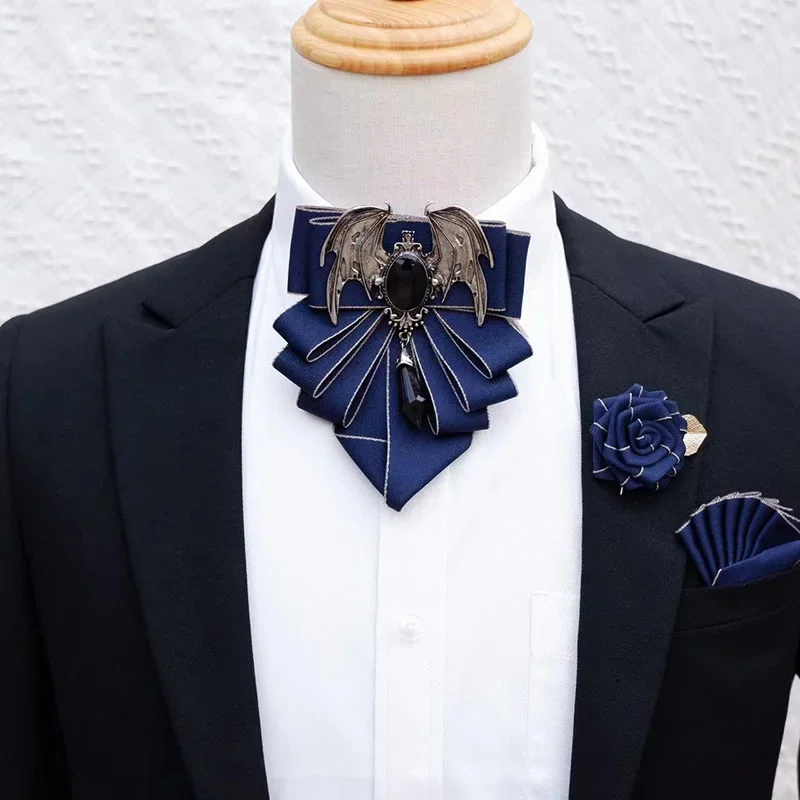Men's Bow Tie Brooch Set Briti - Men Formal Wear With Tie ulasan dan harga