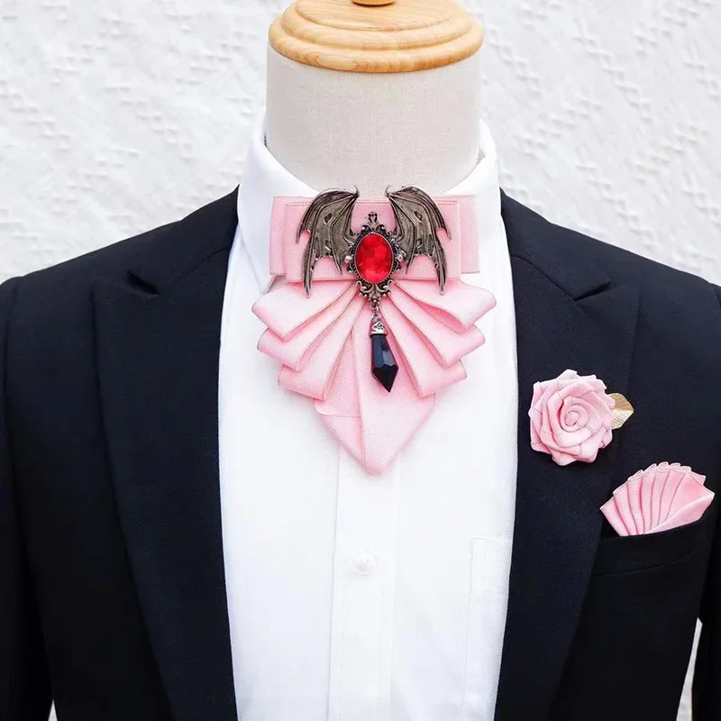 Men's Bow Tie Brooch Set Briti - Men Formal Wear With Tie ulasan dan harga