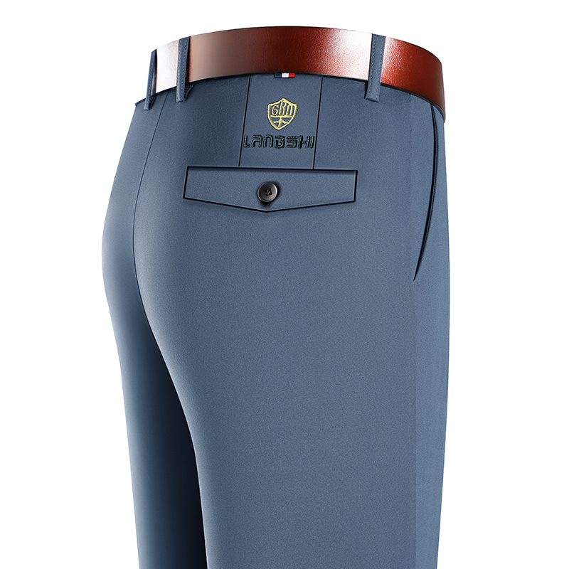 Mens Business Casual Pants Str - Young Men Formal Wear ulasan dan harga