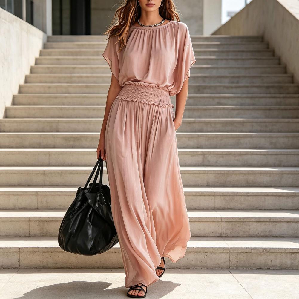 Women's Chiffon Long Dress Boa - Men'S Formal Wear For Wedding Guest ulasan dan harga