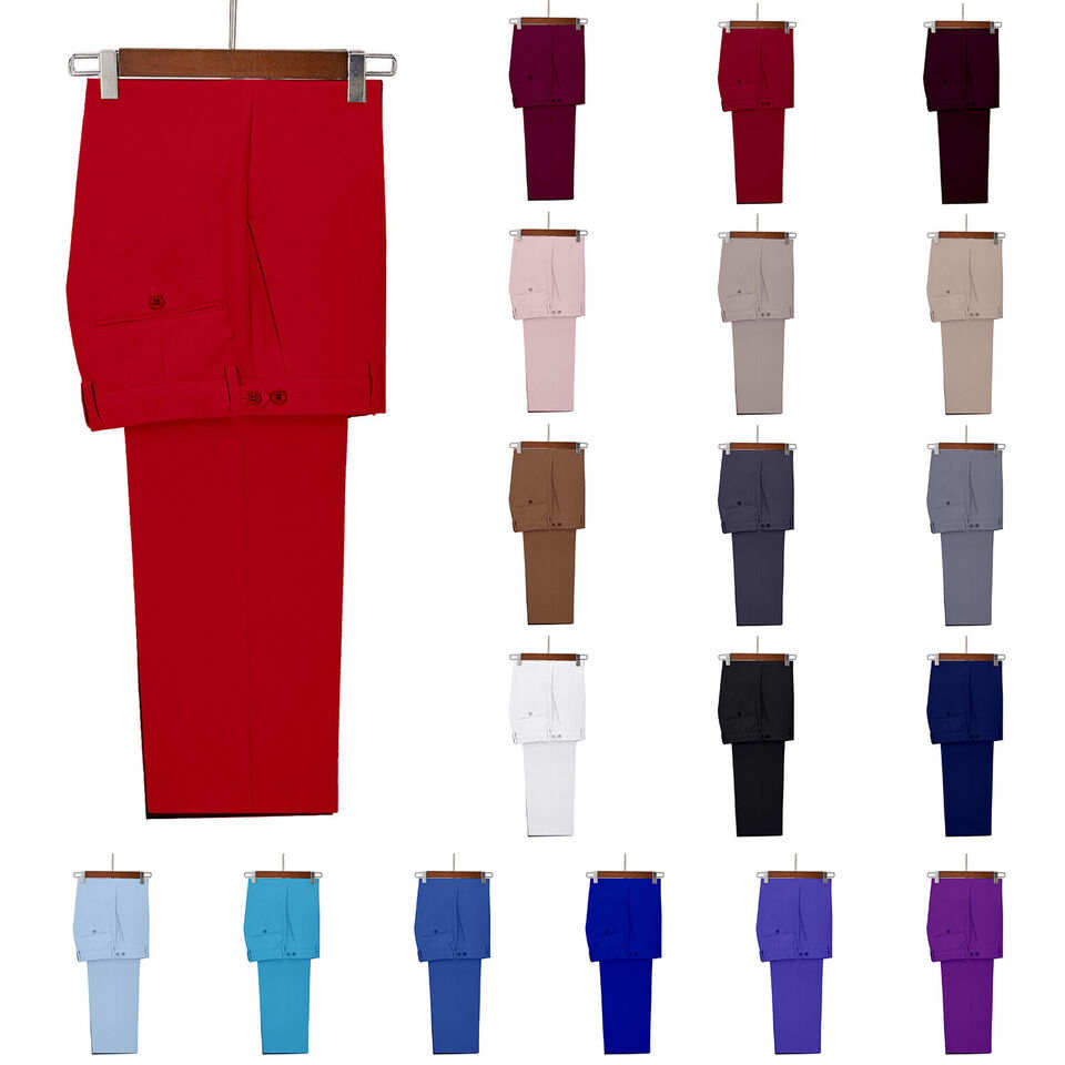 Business Mens Pants Trousers F - Men'S Formal Wear Big And Tall ulasan dan harga